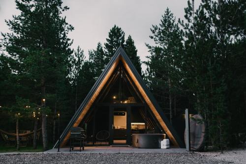 Risovac Ski Chalet | Exceptional Pinery Blidinje A-Frame House with Hot Tub