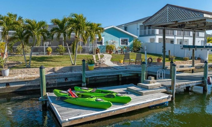 Bal Harbour House | Explore Pirates Den: A Waterfront Oasis with Dock & Pool