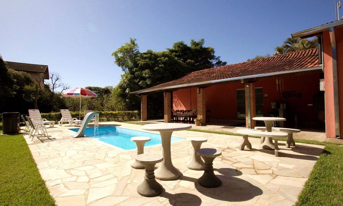 Franca House | Idyllic Retreat with Pool and Fun at Chácara in Franca/SP