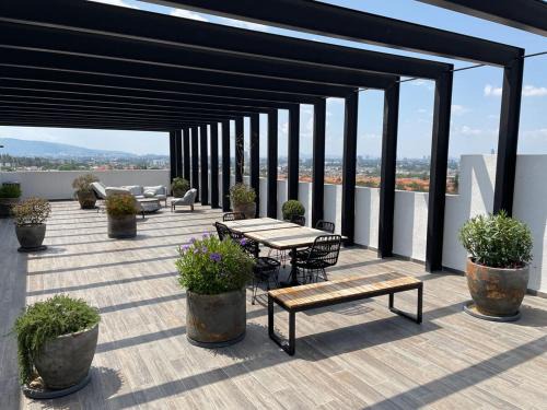 San Pedro Tlaquepaque Apartment | Piso 15 Alberca, Gym, Coworking