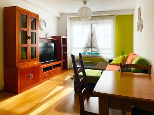 Distrito Oeste Apartment | Modern Beachside Retreat in Gijón with Ocean Views