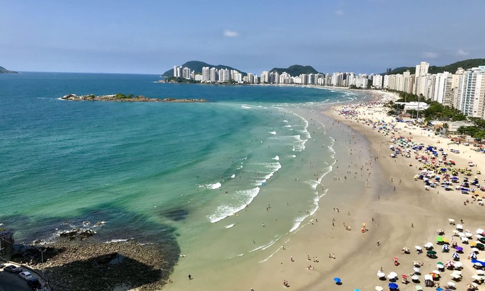 Morro do Maluf Apartment | Pitangueiras - Genuine Foot in the Sand - Spectacular View