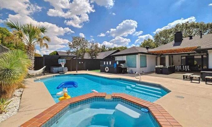 Plano House | Plano's Ideal Retreat | Pool, Hot Tub & BBQ Grill Awaits