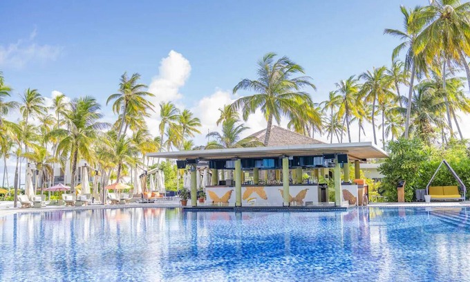 Farukolhufushi Island Hotel | Exclusive Overwater Pool Villa at Hard Rock with Lagoon Access