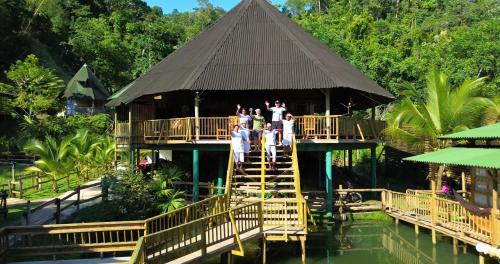 Bahia Solano Cabin | Relax at Playa Alegre: Oceanfront Escape with Hot Tub
