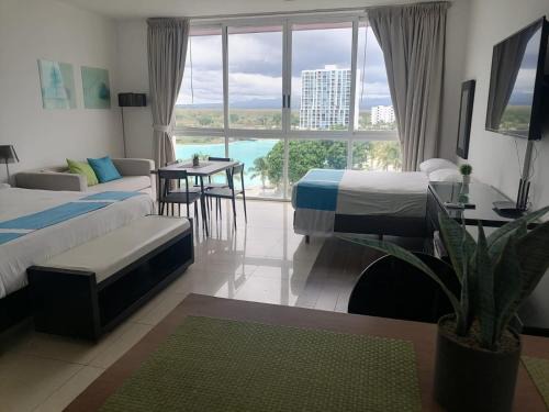 Playa Blanca Apartment | Beachfront Getaway: Apartamentos Playa Blanca with Pool