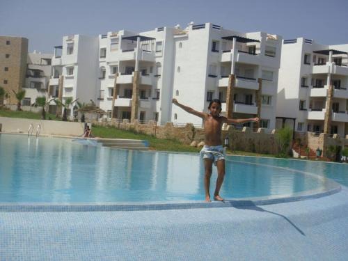 Marina Smir Apartment | Relax at Playa Del Pacha: Oceanfront Family Getaway