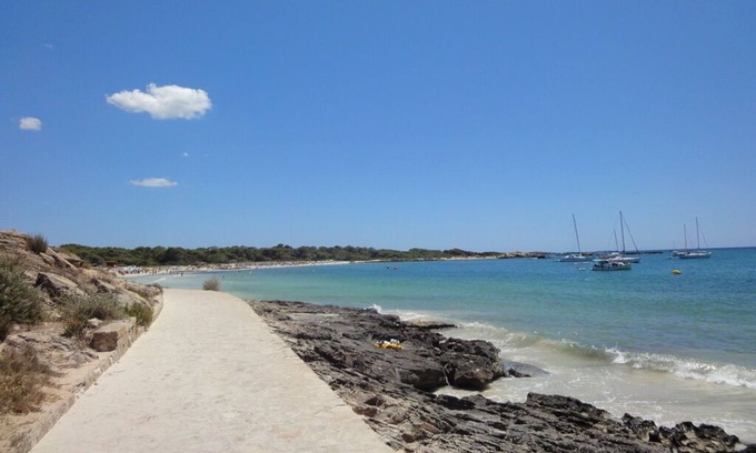 Colonia Sant Jordi Apartment | Beachfront Playa Mallorca Apartment with Top-Rated Amenities