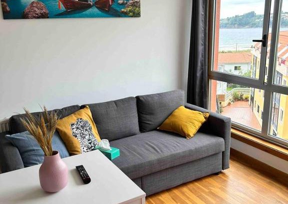Mino Apartment | Oceanfront Playa Miño: Guest Rated 9.5, Private Beach Access