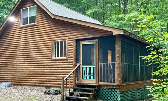 Boyne City Cabin | Serene Getaway: Pleasant Valley Cabin Near Boyne City