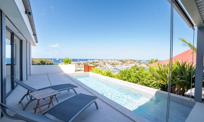 Lurin Villa | Modern Oceanfront Retreat at Grenadine in Gustavia