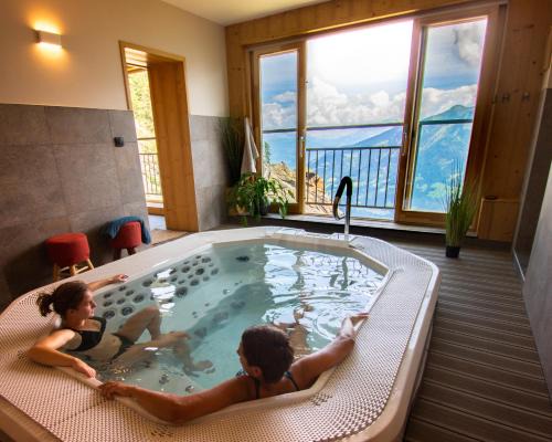 Champery Hotel | Discover Hôtel Plein Ciel: Family-Friendly with Pool & Spa