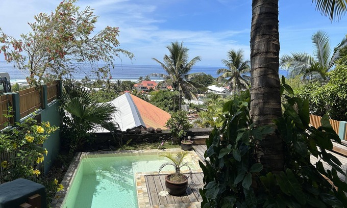 Grand Bois House | Discover Plein la vue: Family-Friendly with a Pool