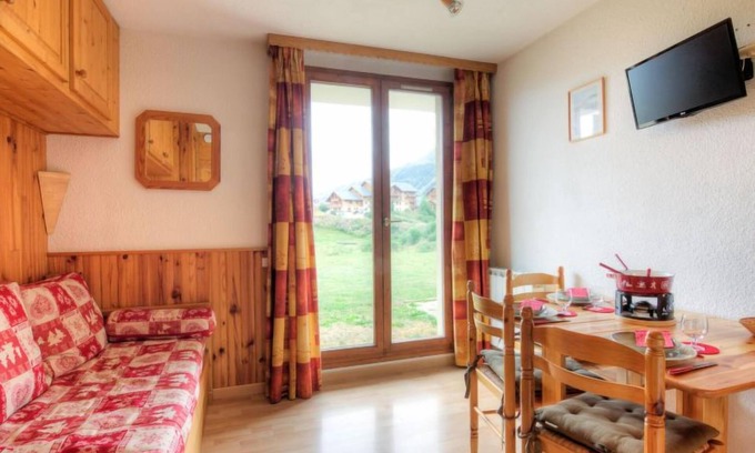 La Toussuire Apartment | Affordable Lake View Retreat at Plein Soleil by Interhome