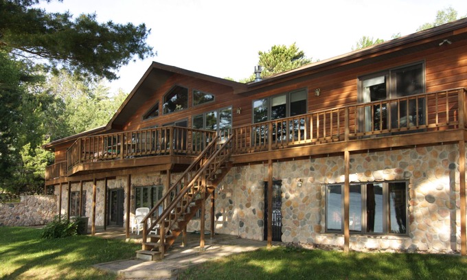 Sayner House | Experience Plum Lake Cabin: Pet Friendly & Family Fun