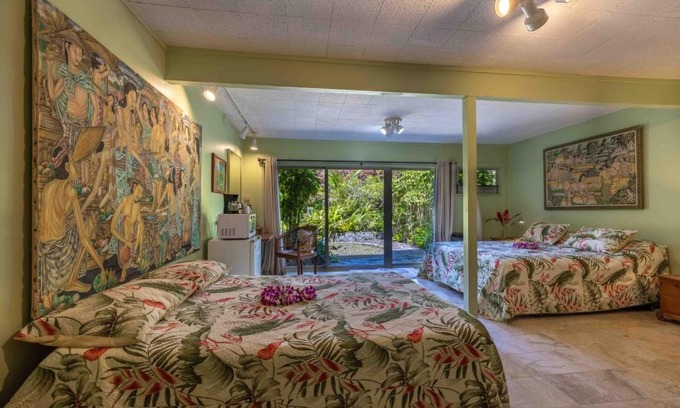 Haiku House | Serene Plumeria Room on a Lush Maui Farm Retreat