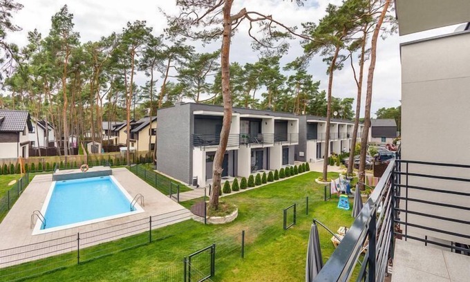 Pobierowo House | Inviting 2-Level Apartment with Pool in Pobierowo