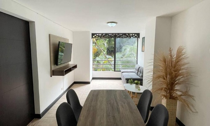 Castropol Apartment | Prime Poblado Apartment: Pet & Child Friendly Retreat