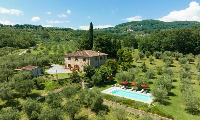 Saturnana Villa | Podere Del Boscaccio: Family-Friendly Retreat with Pool
