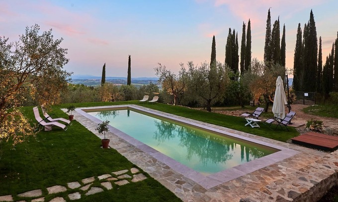 Fonterutoli Villa | Relax at Poggio Tondo in Castellina, Family & Pet-Friendly