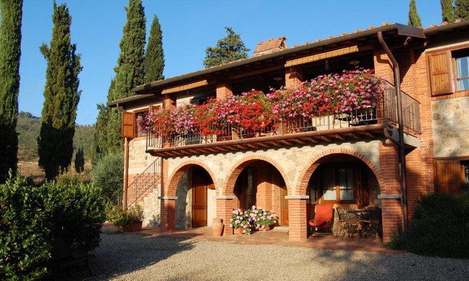 Bucine House | Experience Poggio Ugo: Oceanfront Escape with Pool