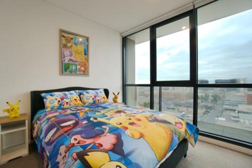 Adelaide Central Business District Apartment | Experience Pokémon Inspired Retreat with Pool and Gym
