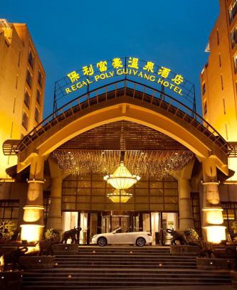 Yunyan District Resort | Relax at Poly Hotspring Guiyang Hotel with Hot Tub Access