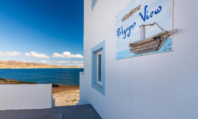 Apollonia Hotel | Oceanfront Bliss at Polyegos View - Rated 8.8/10
