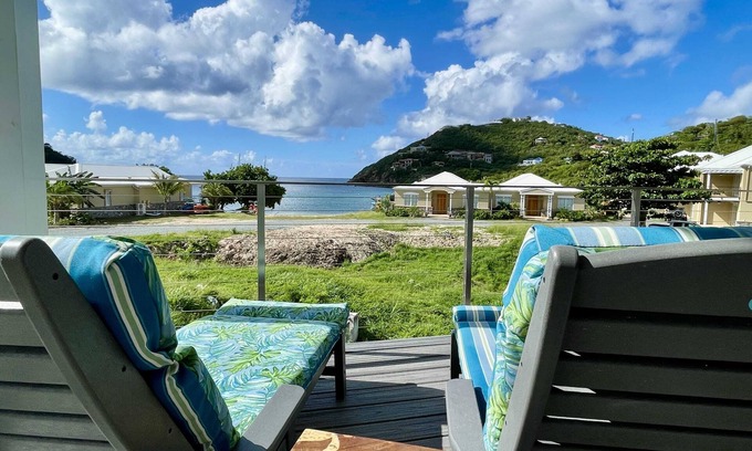 Estate Chocolate Hole and Great Cruz Bay House | Pond Bay Paradise Villa: Oceanfront Bliss with Hot Tub