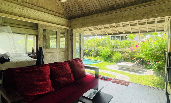 Kutuh Kaja Cabin | Pondok Mirah Villa- nRice Field Cottage With Pool – Tranquil Getaway