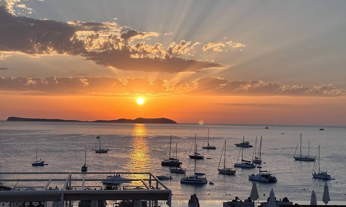 Sant Antoni de Portmany Apartment | Relax at Poniente Playa Aparthotel with Oceanfront Views
