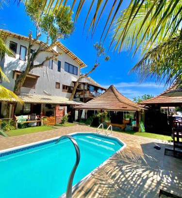 Pontal do Coruripe Cabin | Discover Pontal dos Sonhos: Beachfront Chalés with Spa