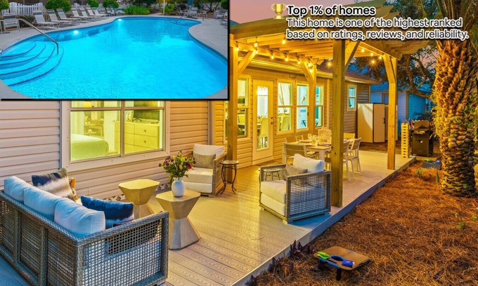 Clipper Cove Cottage | Beautiful Oceanfront Home Steps from Crystal Beach