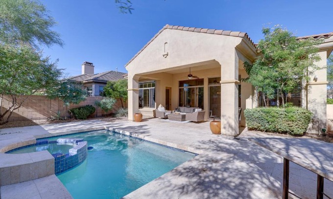 Village At Aviano House | Relaxing North Phoenix Oasis with Pool and Family-Friendly Charm