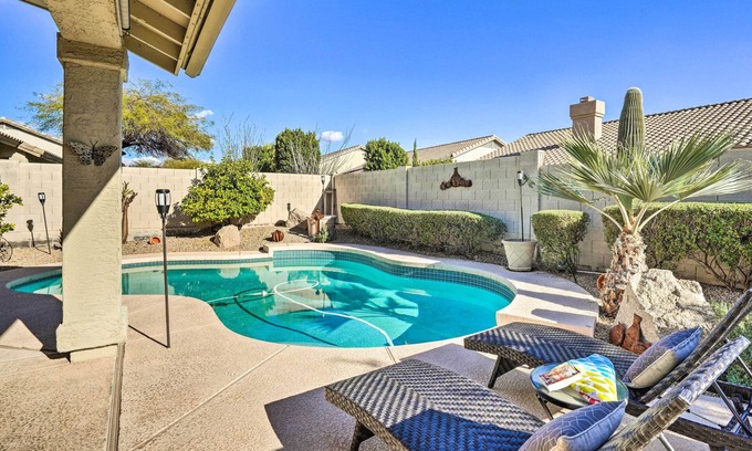 Tatum Ranch House | Relaxing Cave Creek House with Private Pool and Patio