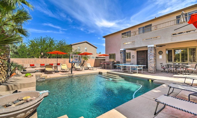 Laveen Village House | Unforgettable Laveen Village Home with Pool & Games!
