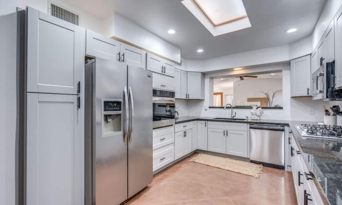 Arroyo Chico House | Inviting Midtown Retreat with Pool, Hot Tub & Game Room