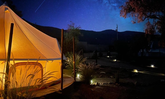 San Antonio de las Minas House | Enjoy a Relaxing Retreat at Valle de Guadalupe Sunset Tent