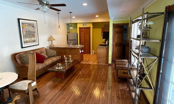 South Palm Park Neighborhood Association Cottage | Relaxing Bamboo Cottage with Pool Near Beach and Town