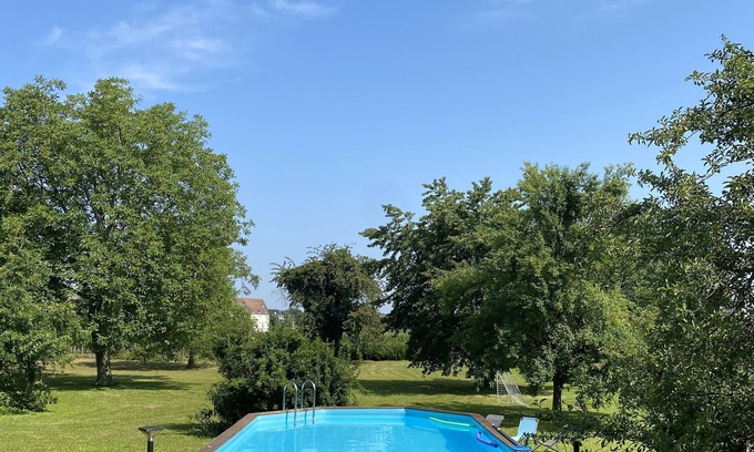 Wolfisheim House | Tranquil Pool Villa Surrounded by Lush Greenery