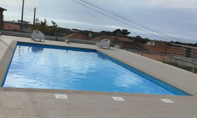 Castelo do Neiva Apartment | Relax by the Oceanview Pool and Explore Nature Near Viana