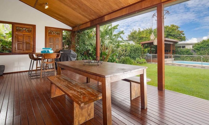 Blacksmiths Villa | Inviting Poolside Retreat at Blacksmiths Beach House