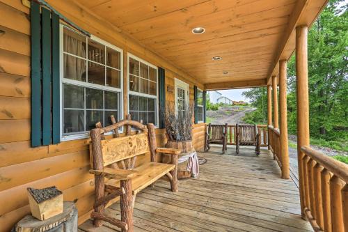 Blakely House | Inviting Blakely Cabin with Porch and Scenic Valley Views