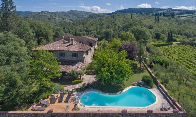 Greve in Chianti Villa | Pet-Friendly Retreat at Porciglia Alta for Families