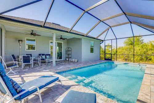 South Gulf Cove House | Port Charlotte Home with Heated Pool and Ocean View