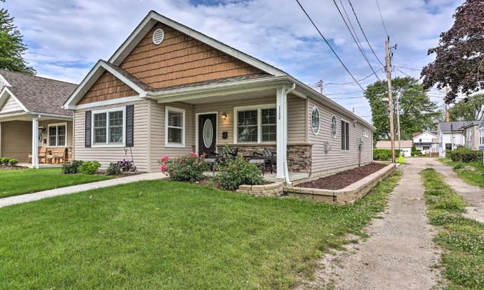 Port Clinton House | Exceptional Port Clinton Home with Scenic Lake Views