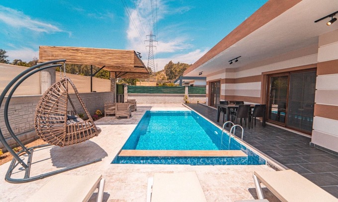 Fethiye Villa | Discover Comfort at Portakal Çiçeği Villa 1 with Pool