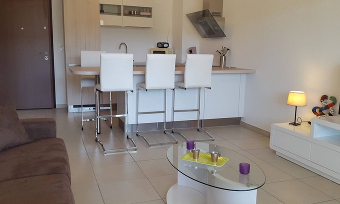 Grosseto-Prugna Apartment | Prime Porticcio Apartment with Pool, Steps from the Beach