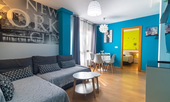 Playas del Palo Apartment | Beachside Retreat: Apt Rocio with Ocean View & Spa