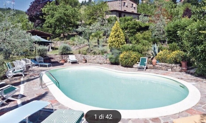 Poggio Alla Croce House | Idyllic Chianti Farmhouse with Panoramic Pool Access